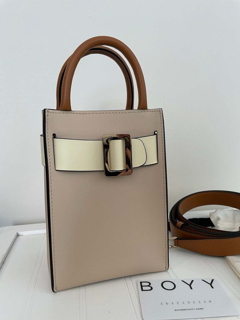 BOYY Bobby Tourist Color Block Mini Bag